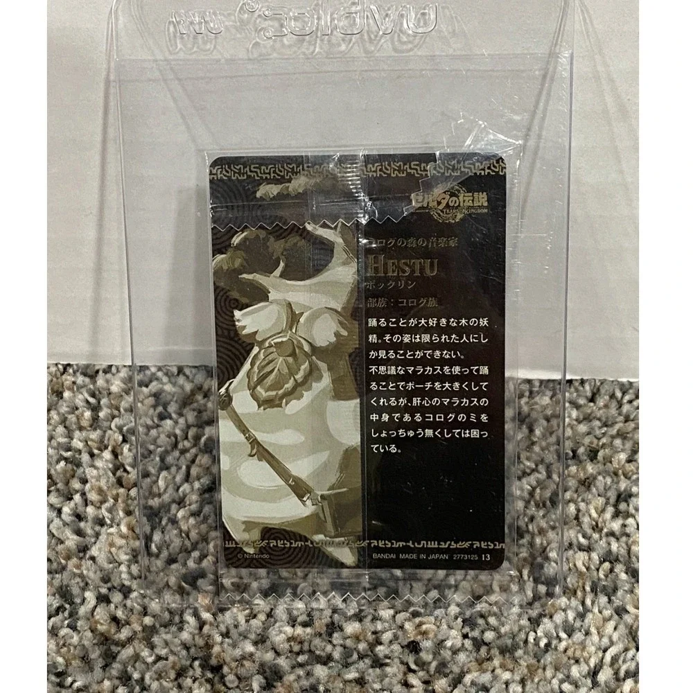 Nintendo Zelda Hestu Trading Card Wafer Bandai Tears of the Kingdom